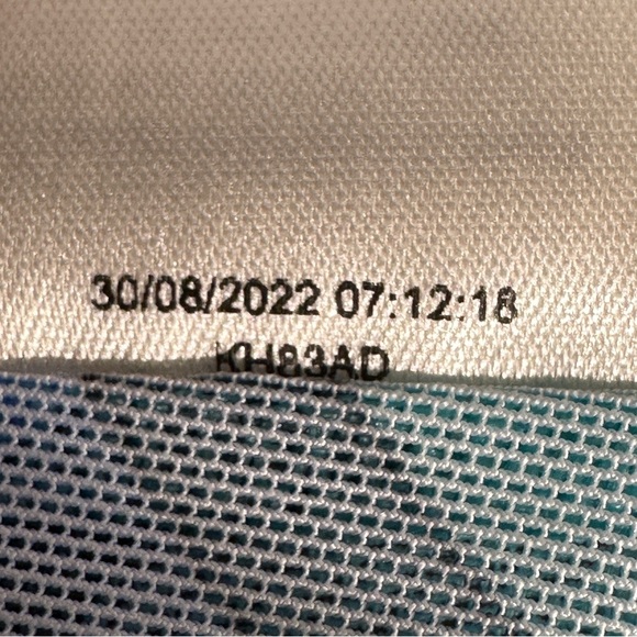 Puma x Palomo tight longsleeve mesh shirt, rubber label at hem, mock neck, sz. S - Picture 9 of 11